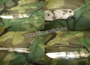 Knife lanyard-paracod lanyard-military-tactical lanyard-550 paracord-army boots
